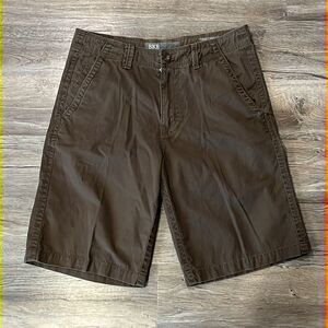 BKE Brown Athletic Fit Chino Shorts